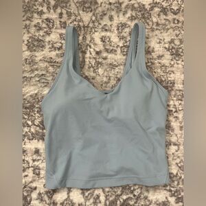 Lululemon light blue align tank top size 2